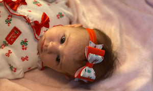 Mommy and Me Red Truck Bow or Earrings