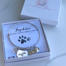 Load image into Gallery viewer, Dog Mom or Dogaholic Bracelet