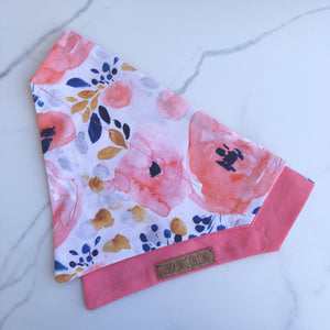 Spring Dog Bandana or Floral Leaf Earrings