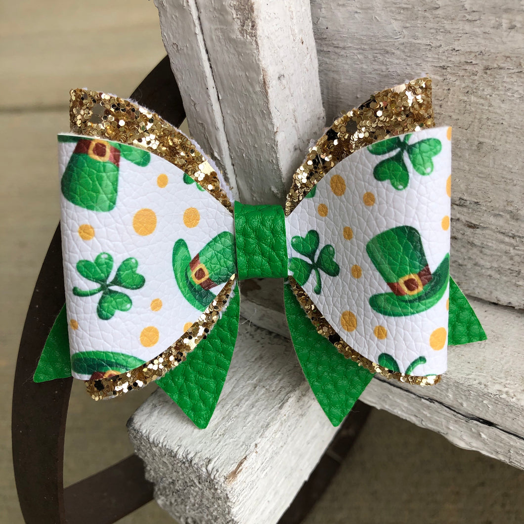 St Patrick’s Day Bow