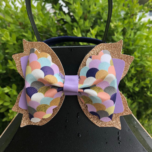 Mermaid Baby Bow